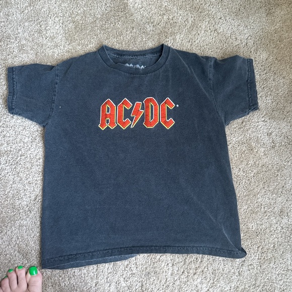 AC/DC Black Kids' Graphic Tee with Multicolor 'Blow Up Your Video' Art - Picture 2 of 2